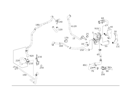 Stationary Heater for 2014 Mercedes-Benz ML350 #0