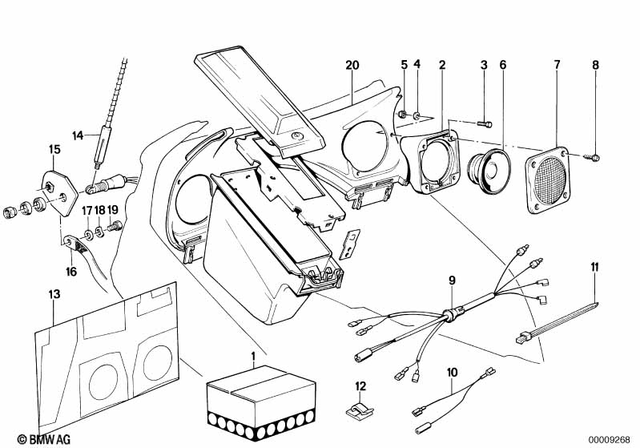 65132303309 - Audio, Navigation, Information Systems: Ring Cover                for BMW-Motorrad Image