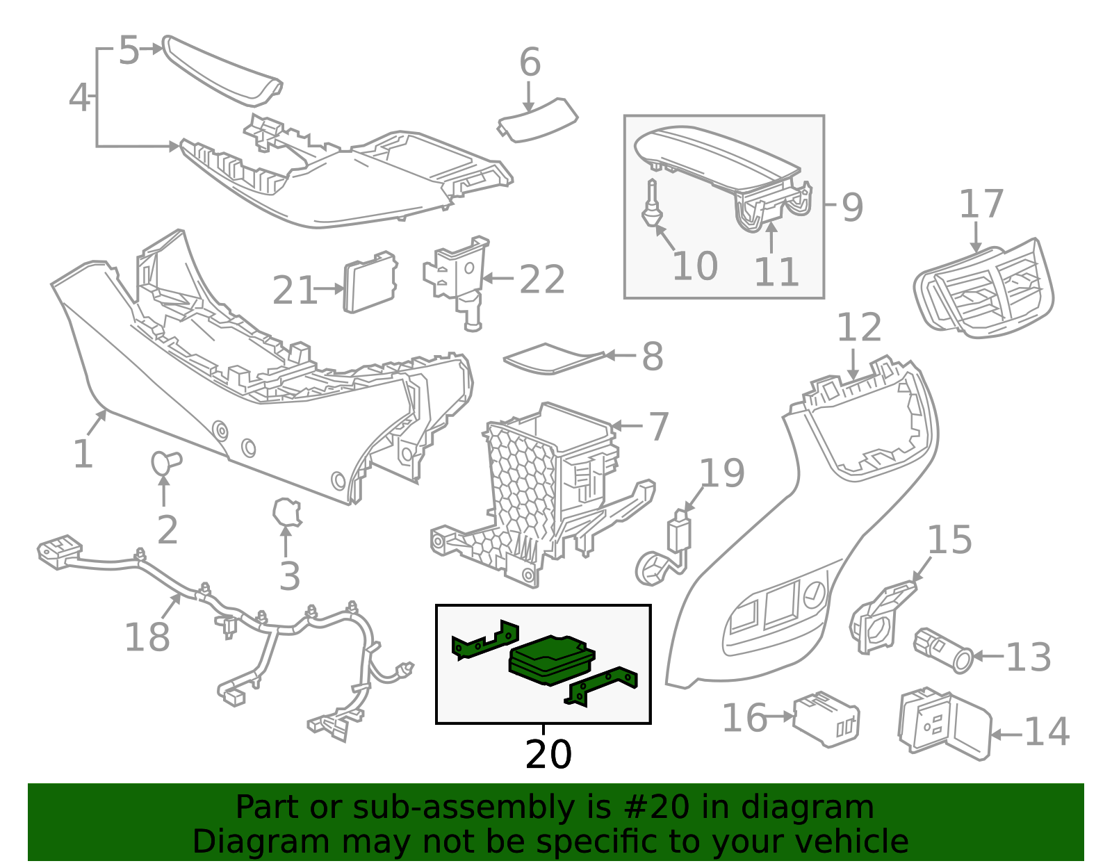 13534193 - Body Control Module - 2021-2025 GM | World Parts Direct