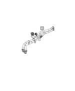 68566428AA - : Heater Supply And Return Hose for Mopar Image