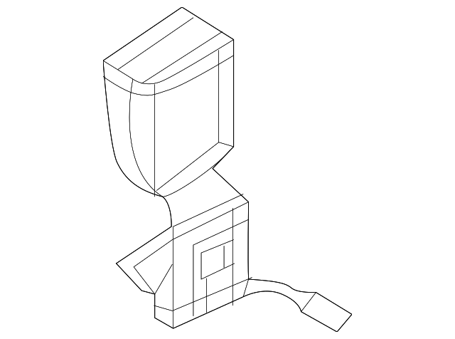 Outer Buckle - BMW (72118493921)