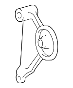 1663128020 - : Belt Tensioner Pulley Bracket for Toyota: Camry Image