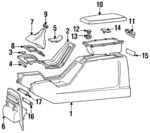1386749 - : 1991-1994 Volvo - Shift Boot for Volvo: 940, 960 Image