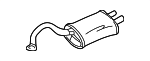 MR355315 - Exhaust: Muffler for Mitsubishi Image