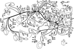 1075402506 - Electrical Equipment and Instruments: Main Wiring Harness for Mercedes-Benz Image