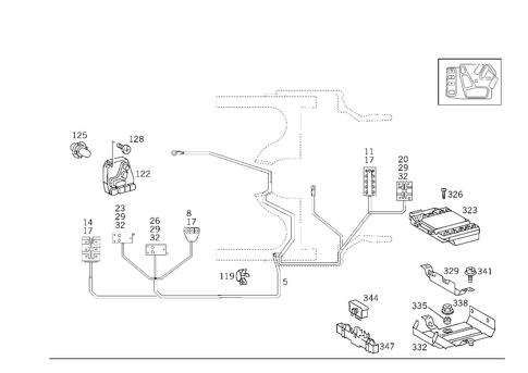 Electric Seat Adjuster for 1993 Mercedes-Benz 300SL #0