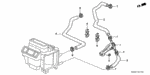 91557S87A01 - Electrical/Exhaust/Heater/Fuel: CLAMP, HEATER for Honda Image