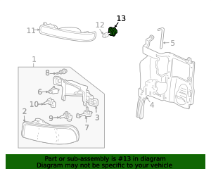 Natural Colored Multi-Purpose Lamp Socket 19258649 | OEM Parts Online
