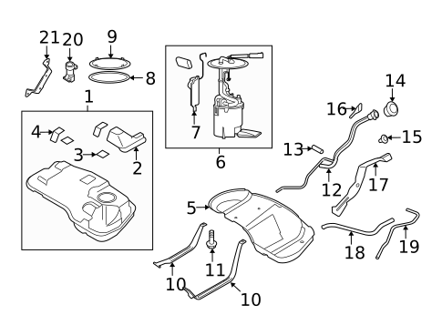 Gaskets & Sealing Systems for 2010 Mercury Mariner #0