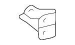 537070T010 - Body: Fender Gusset for Toyota Image