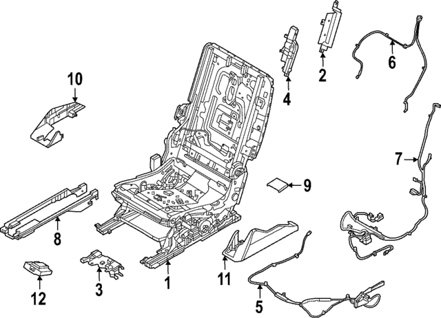 885036TF0A - Body: Adjust Motor for INFINITI: QX60 Image