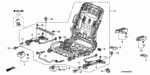 90101SVAA01 - Interior/Bumper: BOLT, TORX (8X15.7) for Honda Image