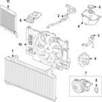 LR110235 - : Upper Hose for Land-Rover Image