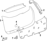 26504167 - : Lower Gate Trim for GM Image