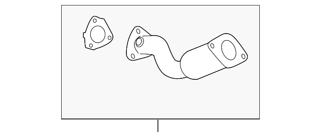 2008-2010 GM Exhaust Manifold Pipe 15947649 | Shop Matick Buick GMC
