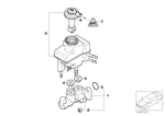 34336785926 - Brakes: Brake Master Cylinder for BMW Image
