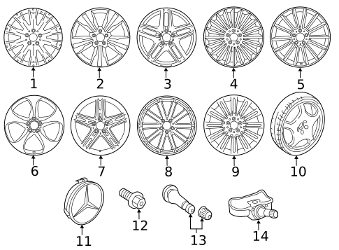 Wheels for 2015 Mercedes-Benz S63 AMG #0