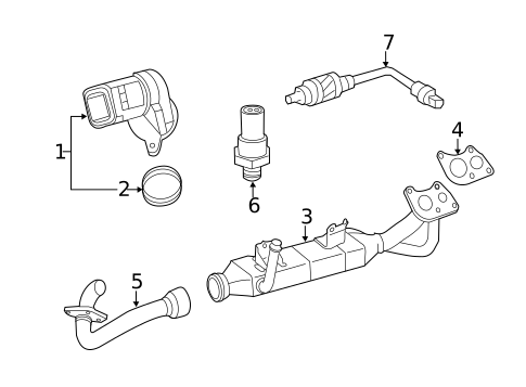 Emission System for 2007 Mercedes-Benz R320 #0