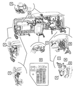 56049500AB - Electrical: Instrument Panel Wiring for Mopar Image