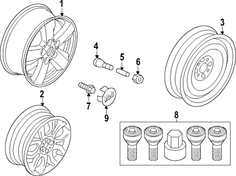 Wheels for 2020 Mini Cooper #2
