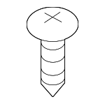 MF455513 - : Lower Quarter Trim Screw for Mitsubishi: Eclipse, Eclipse Cross, Outlander, Outlander PHEV Image