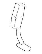 89041974 - Body: Seat Belt Guide for Chevrolet: Equinox | GMC: Terrain | Pontiac: Torrent Image