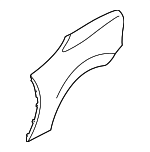 41350307410 - Body: Quarter Panel for BMW: Z3 Image