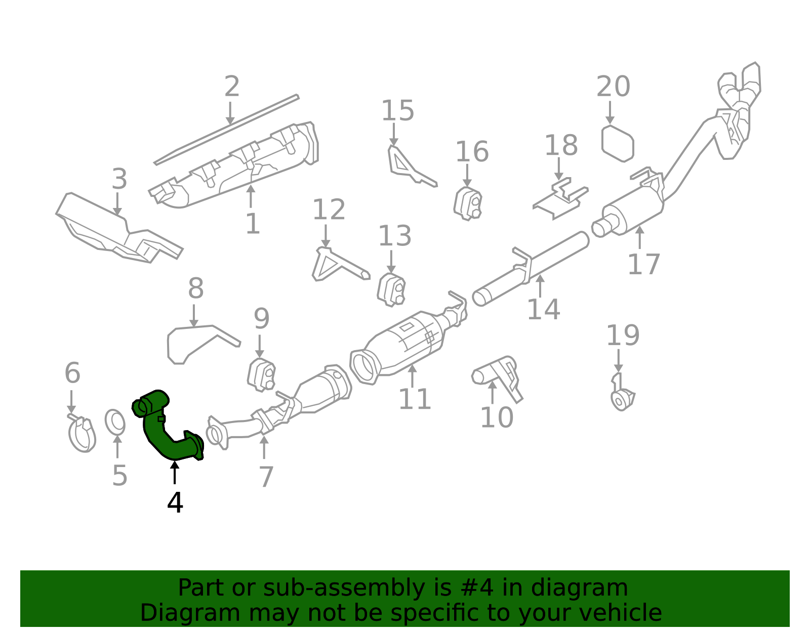 lc3z6n646c - Ford Pipe Exhaust | Levittown Ford