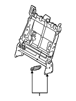 792030E070 - : Seat Back Frame for Toyota: Highlander Image