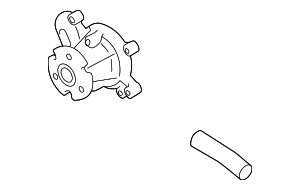 SU00309040 - : Water Pump for Toyota Image
