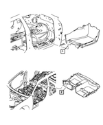 ZP91DX9AC - Interior Trim: Front Floor Covering, Left for Mopar Image