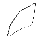 LR040921 - : Door Glass for Land-Rover Image