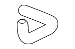 252125DE007 - Cooling System: Oil Hose for Honda Image