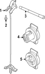 PL3Z17K922A - Body: Cover for Ford: F-250 Super Duty, F-350 Super Duty, F-450 Super Duty Image