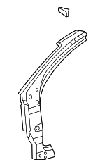 61108AE902 - Body: Hinge Pillar Reinforced for Toyota: Sienna Image