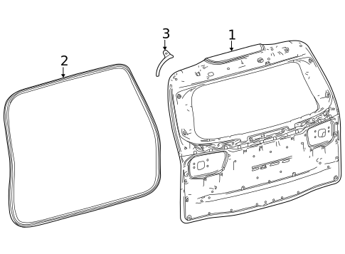 Gate & Hardware for 2025 Lexus LX700h #1
