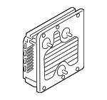 963702L000 - Body: Amplifier for Hyundai: Elantra Image