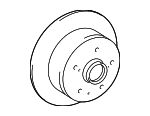 4243107030 - : 2000-2004 Toyota Avalon - Disc Brake Rotor (Rear) for Toyota: Avalon Image