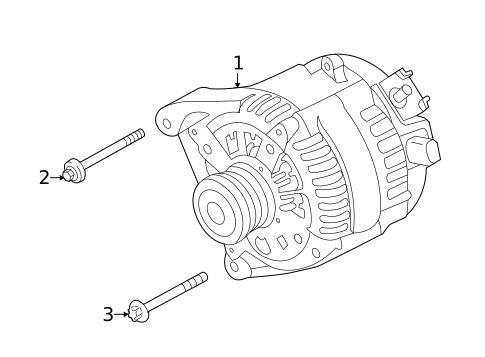 Alternator for 2015 BMW 228i #0