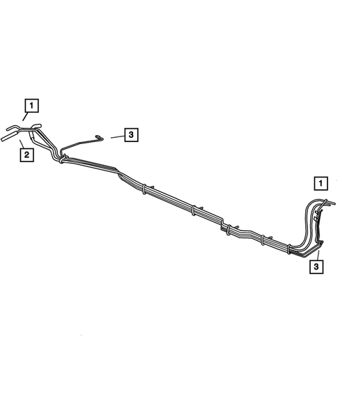 Fuel Lines for 2004 Jeep Liberty #1