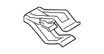 31484738 - Body: Lift-gate Trim Cover Clip for Volvo Image