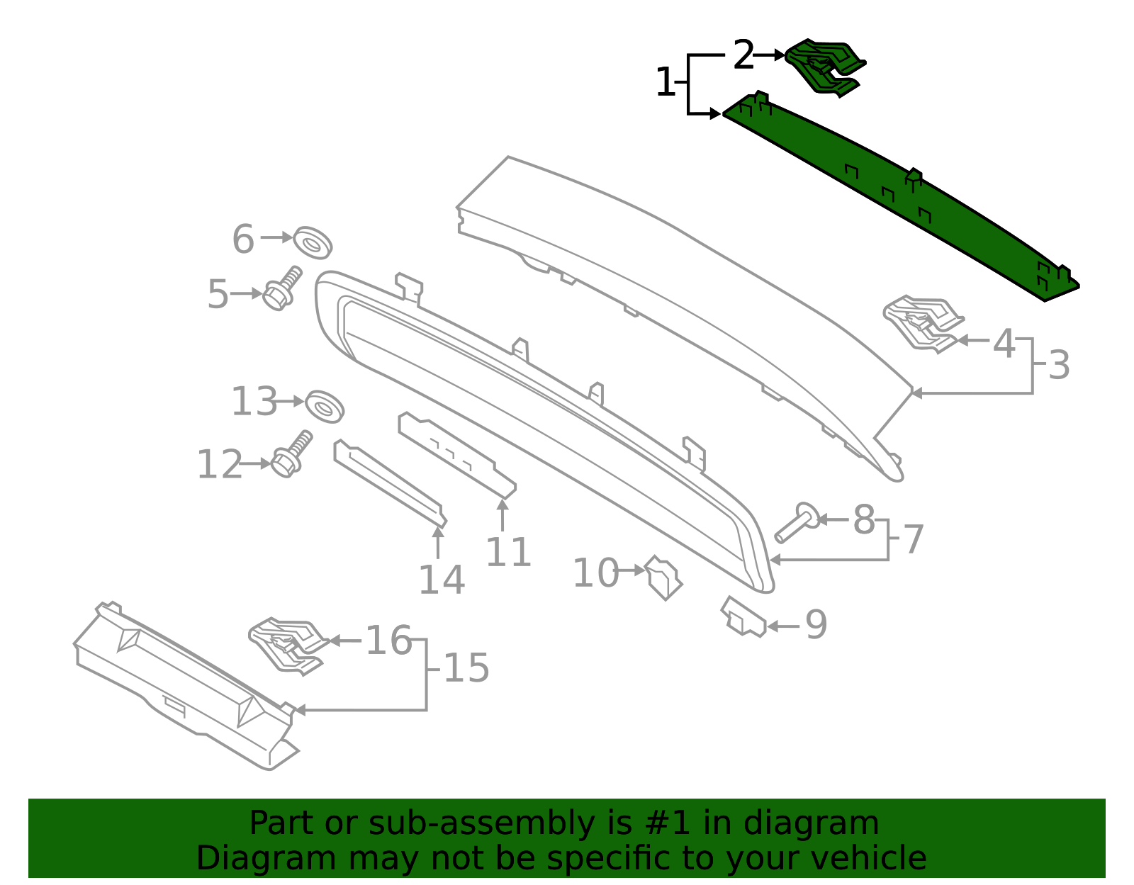 31426778 - Upper Trim - 2017-2020 Volvo | Volvo OEM Parts Direct