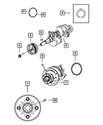 4884561AD - 2.0L Gas; Engine: Engine Crankshaft Package for Mopar Image