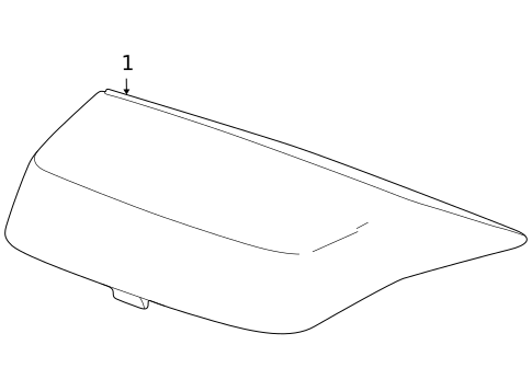 High Mounted Stop Lamp for 2016 Chevrolet Cruze Limited #0