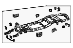 5100135B80 - Body: Frame Assembly for Toyota: 4Runner Image