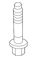 90162TBAA00 - Suspension: Trailing Arm Front Bolt for Honda Image