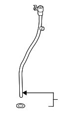 Engine Oil Dipstick Tube