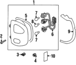 8972213050 - : Decal for Isuzu Image