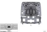 61315A0F1F6 - Vehicle Electrical System: Roof Function Center for BMW Image