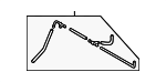 K2A167500B - Body: Washer Hose for Kia Image